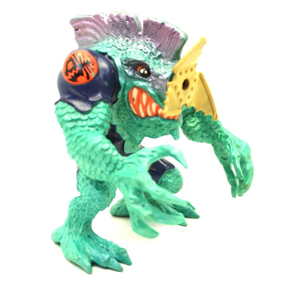 Street Sharks Slash Drill Nose Figure 1994 Street Wise-No Drill Spin Works! VTG